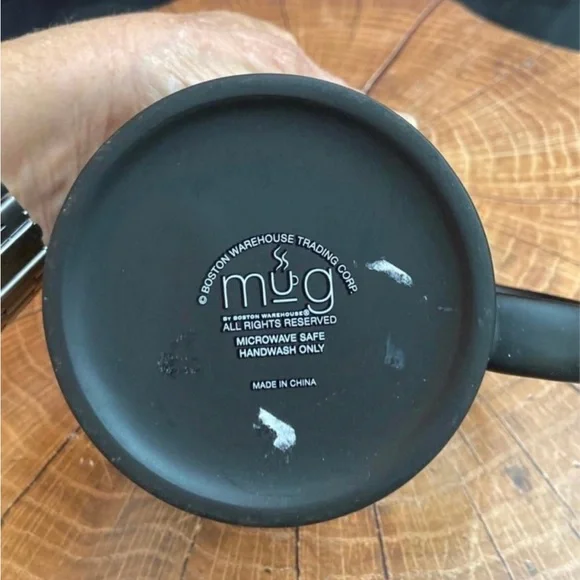 New coffee/tea mug set of 2 black white “Basic Witch” - Picture 4 of 4